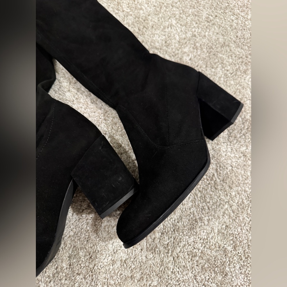 **Worn Once** Stuart Weitzman Tieland OTK Boot SZ 9M 
Retail $950 - Picture 11 of 14